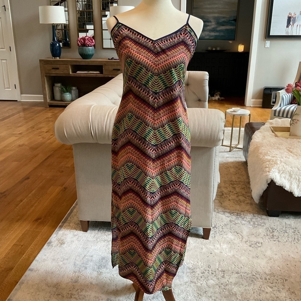 Sanctuary colorful spaghetti strap dress with vibrant colors - Picture 5 of 14